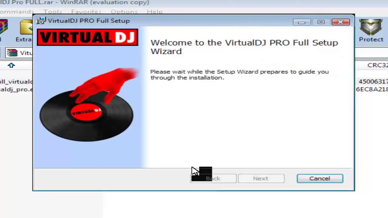 serial virtual dj 7